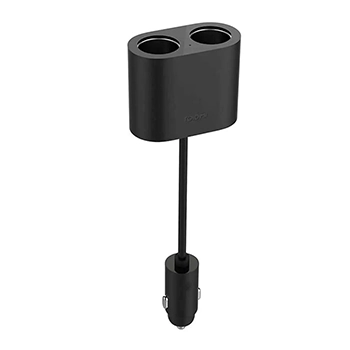 مبدل شارژر فندکی شیائومی Xiaomi Roidmi 1 To 2 Car Charger Adapter DYQ01RM